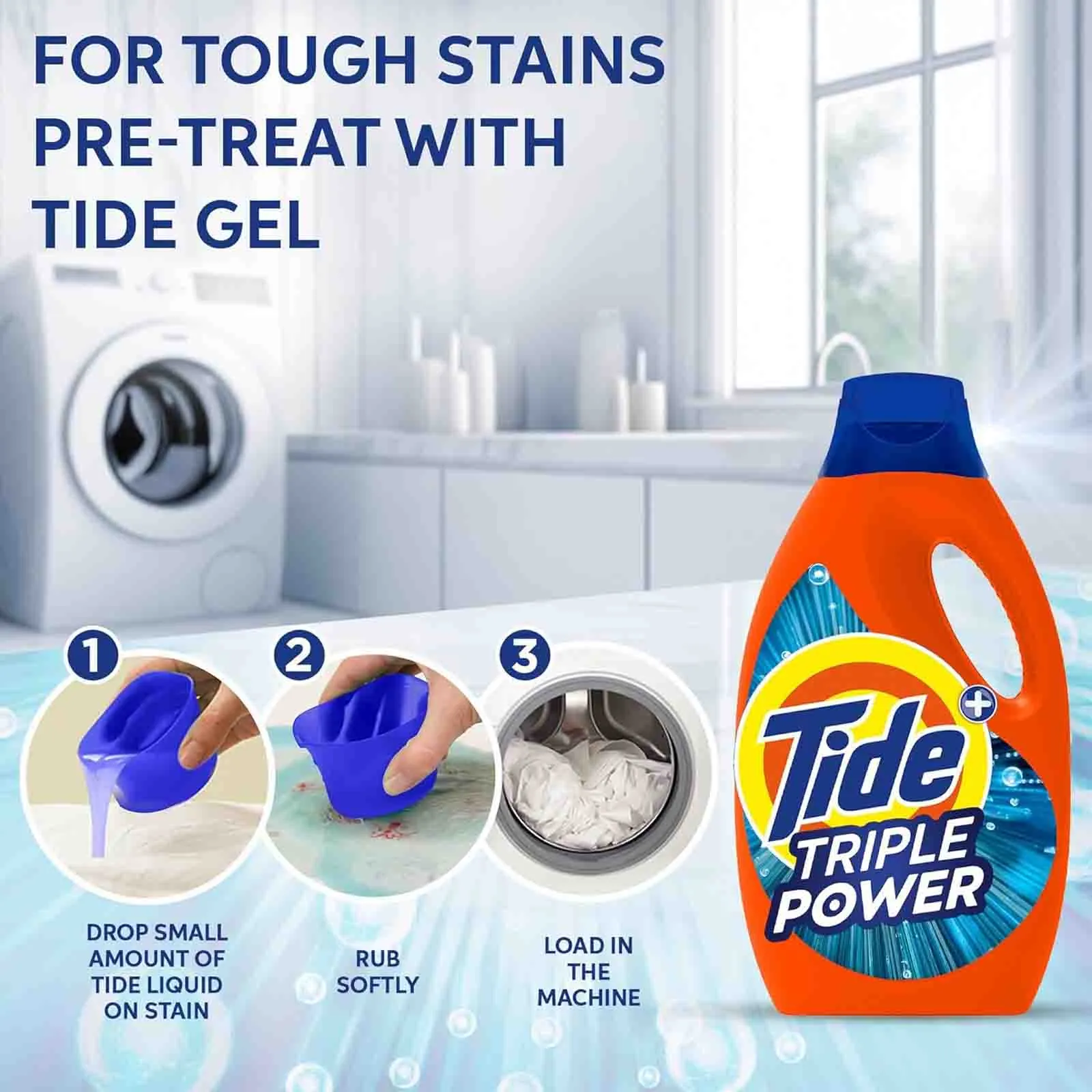 Tide Clean & Fresh Laundry Detergent Power Gel 4 L