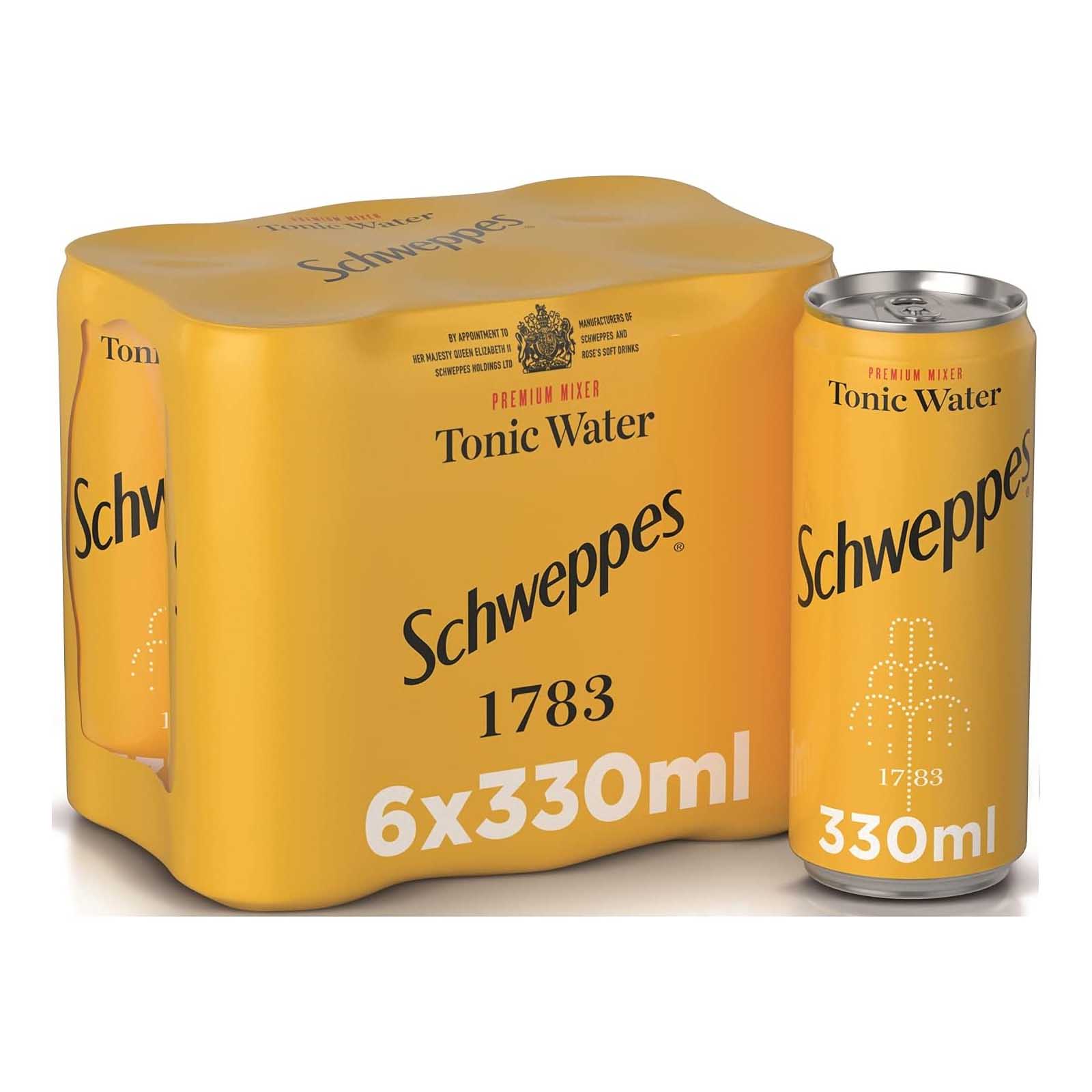 TONIC WATER SCHWEPPES ( 6 X 300 ML )