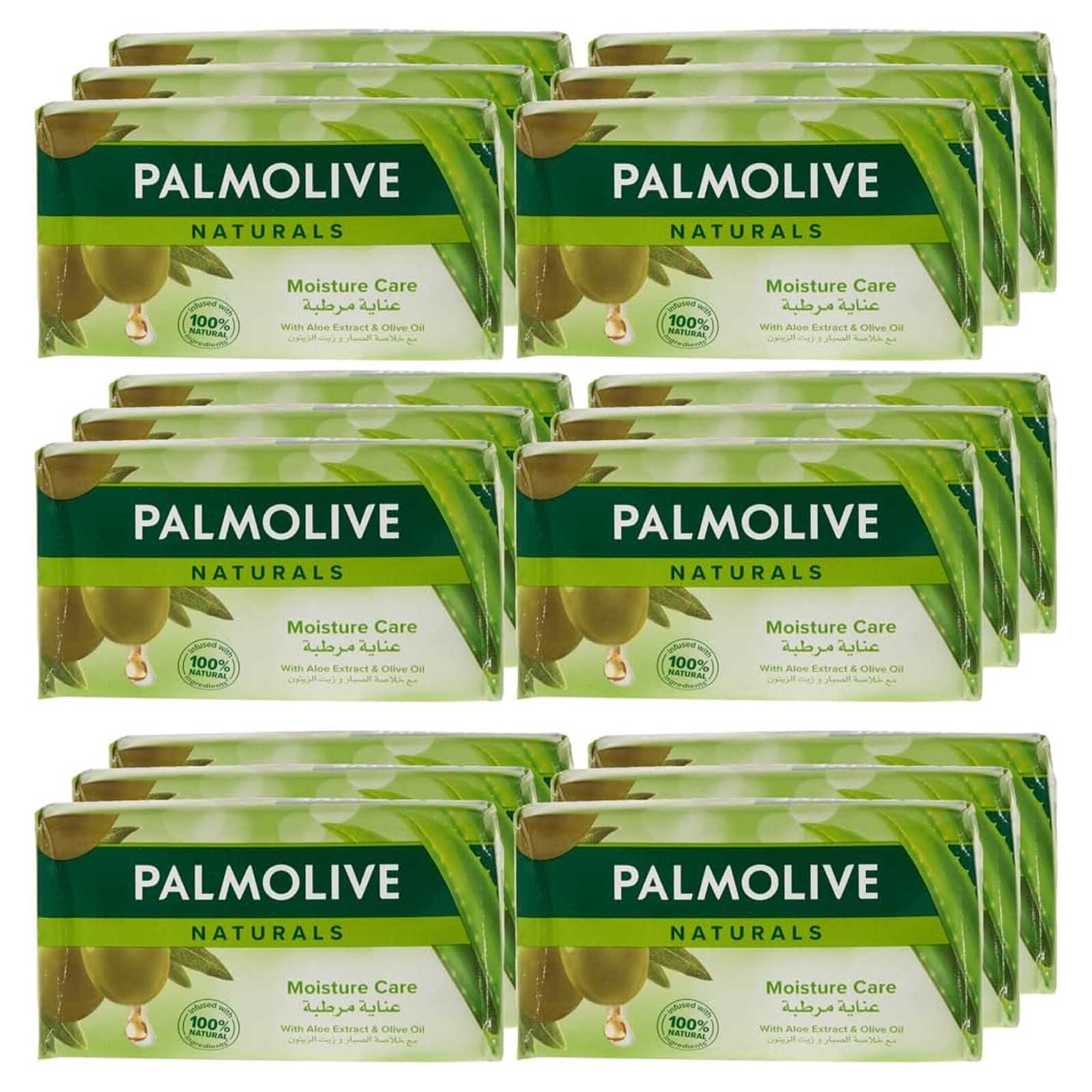 SOAP MOISTURE CARE ALOE & OLIVE PALMOLIVE ( 3 X 6 X 170 GM )