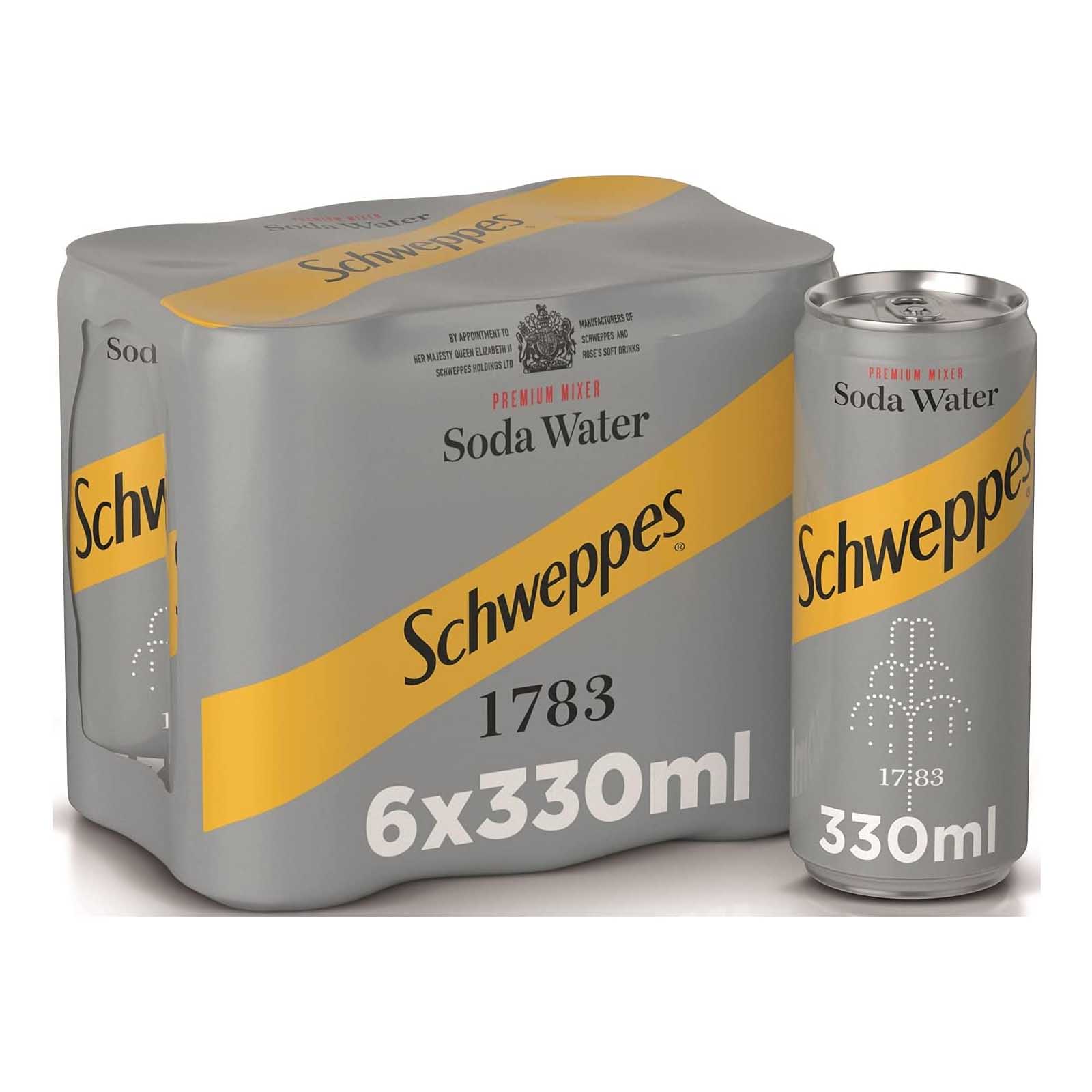 WATER SODA SCHWEPPES ( 6 X 300 ML )