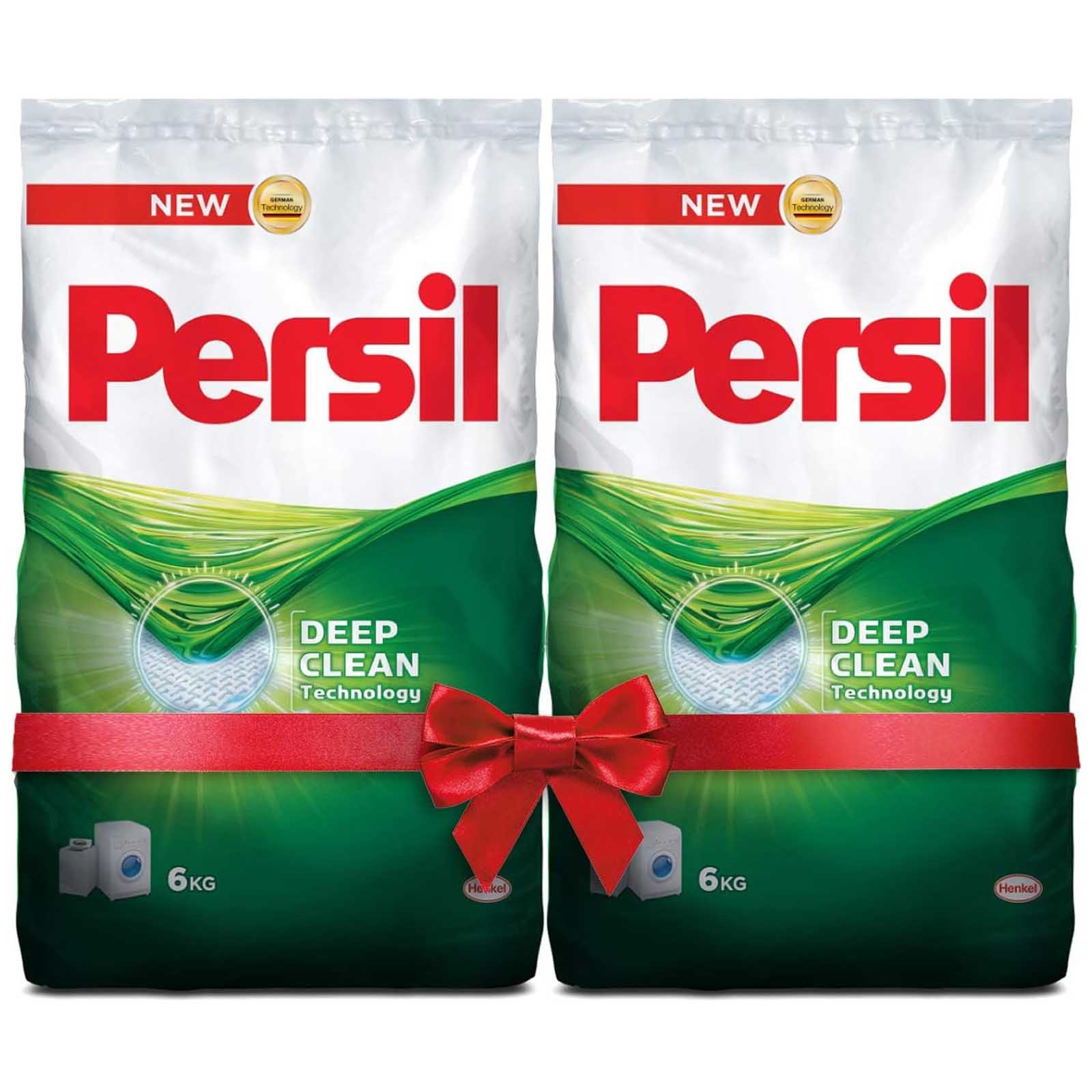 DETERGENT LAUNDRY POWDER GREEN PERSIL ( 2 X 6 KG )