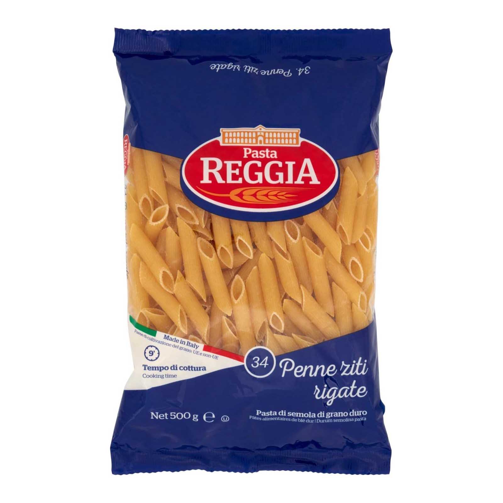 PASTA ZITI PENNE RIGATE PASTA REGGIA ( 500 GM )