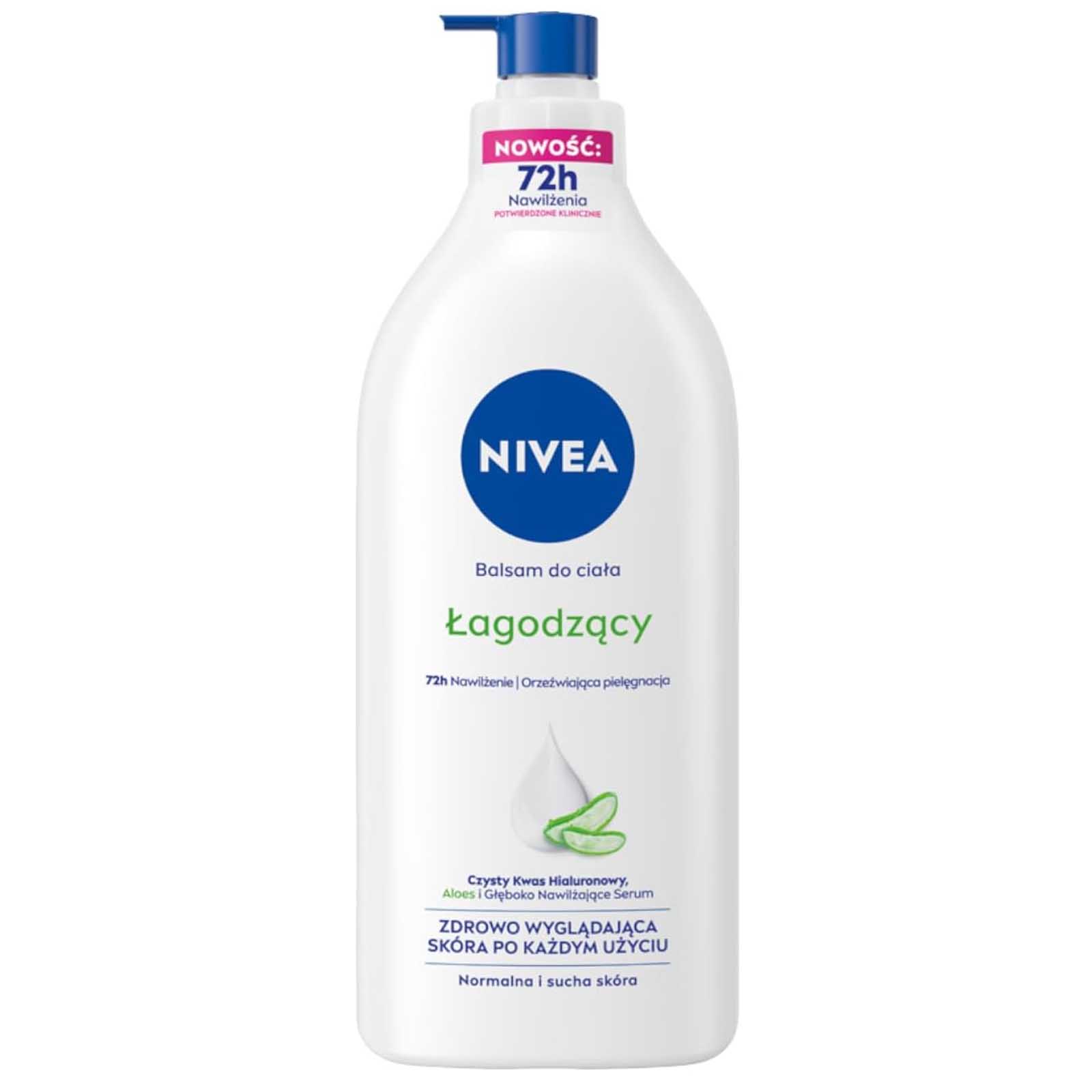  Nivea 5 in 1  Complete Care Soothing Body Lotion with Aloe Vera with Pump 625 ml