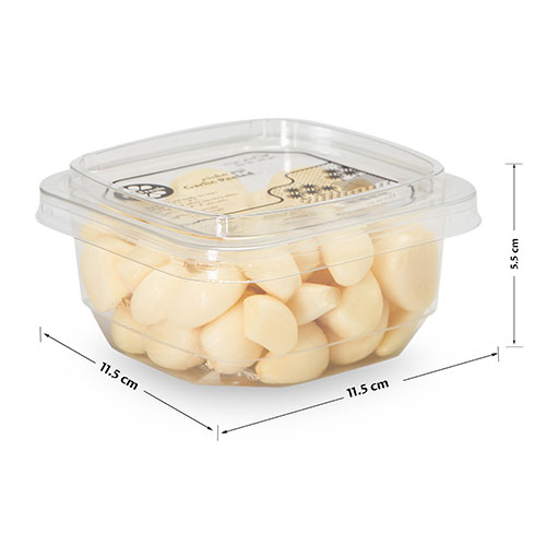  Fit Fresh Garlic Peeled 250 g (Freshly-Prepared, Sanitized, Ready-To-Cook, No Preservatives, No Additives)