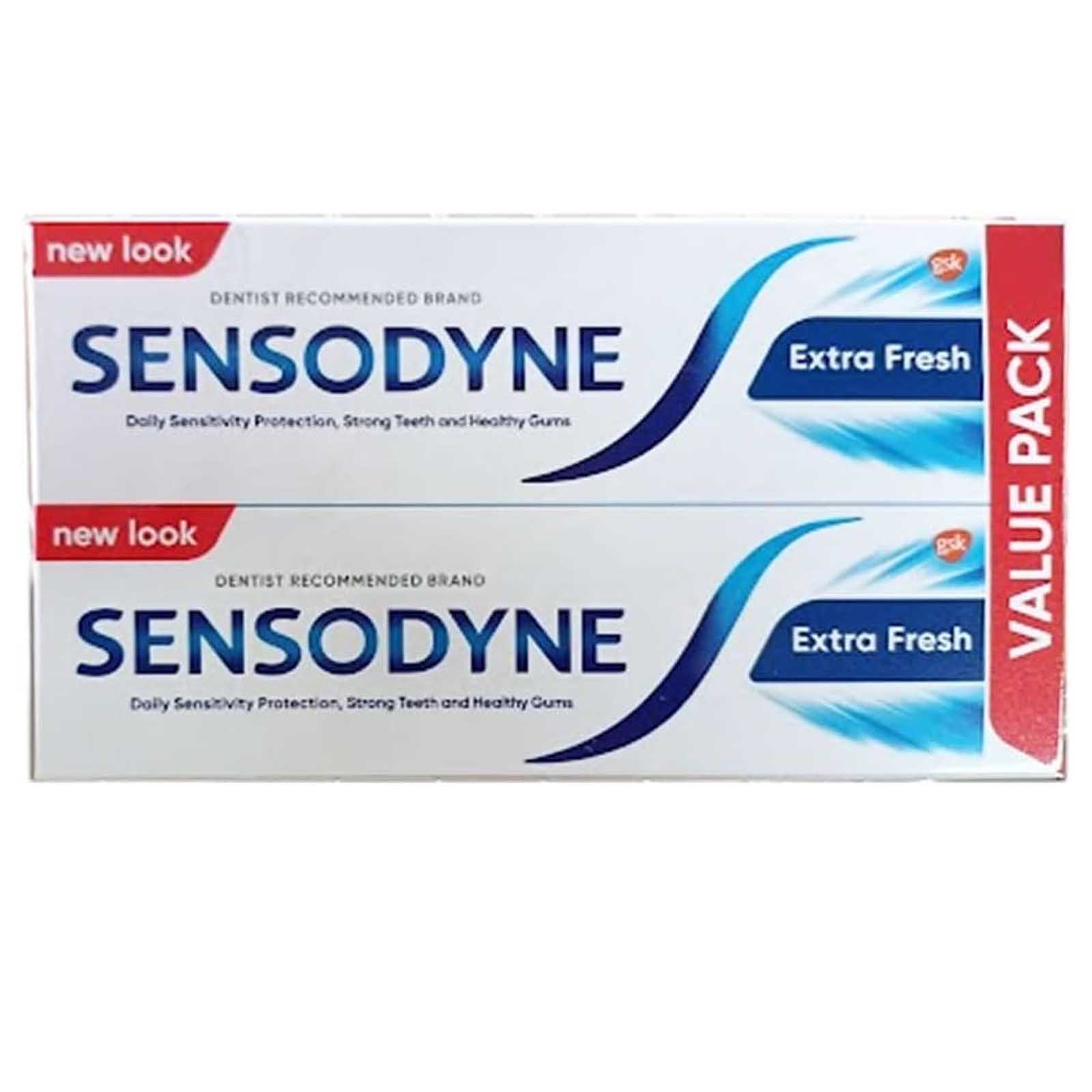 TOOTH PASTE EXTRA FRESH SENSODYNE ( 2 X 75 ML )