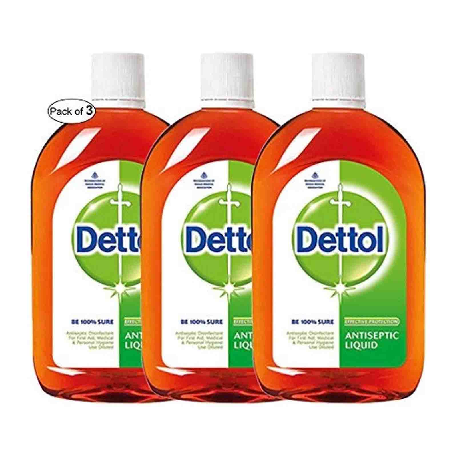 ANTISEPTIC DISINFECTANT DETTOL ( 3 X 500 ML )