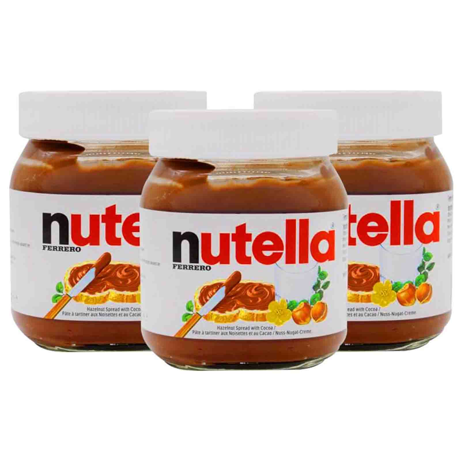 NUTELLA CHOCOLATE HAZELNUT ( 3 X 350 GM )