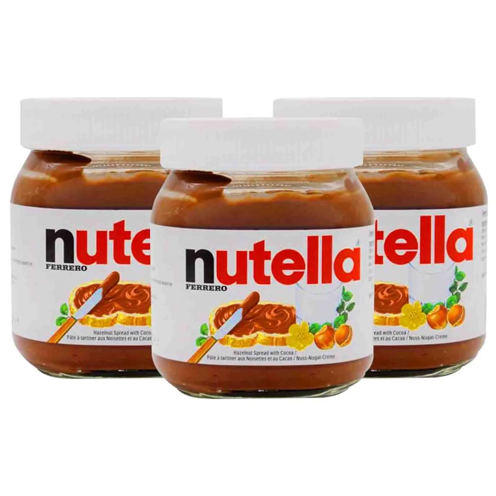 NUTELLA CHOCOLATE HAZELNUT ( 3 X 350 GM )