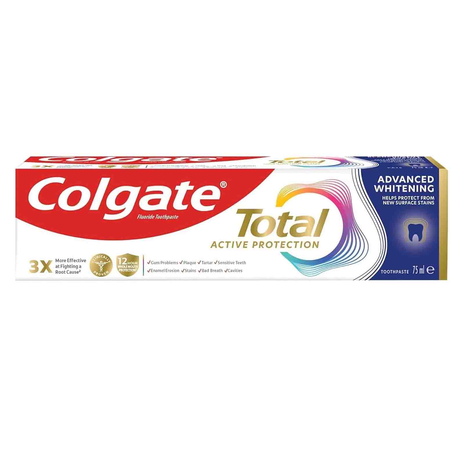 TOOTHPASTE TOTAL ADVANCED WHITENING COLGATE ( 75 ML )