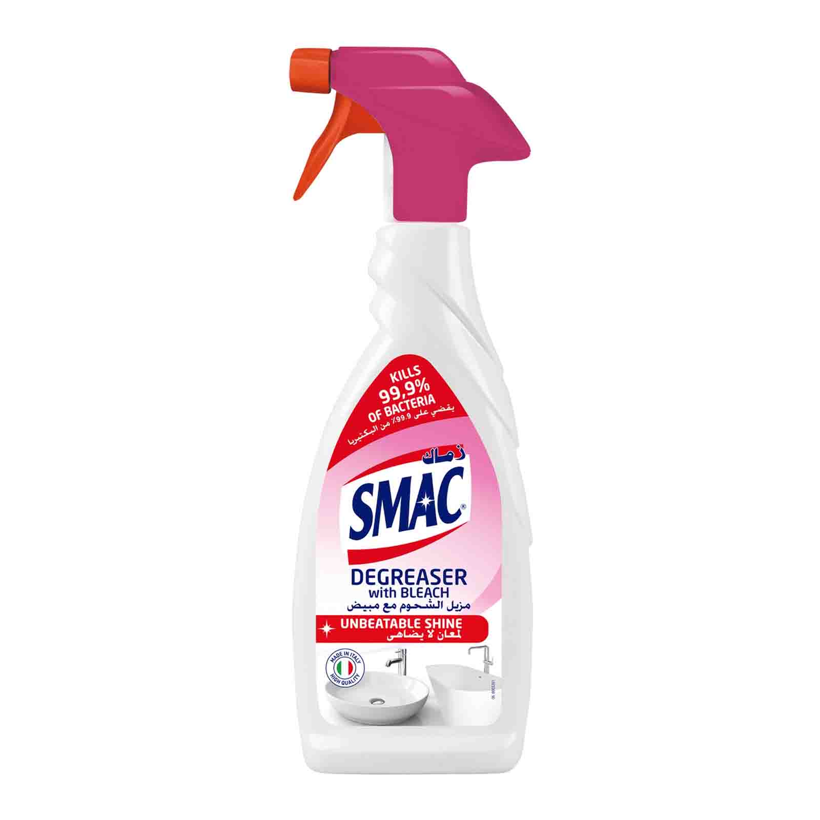 DEGREASER WITH BLEACH UNBEATABLE SHINE SMAC ( 650 ML )