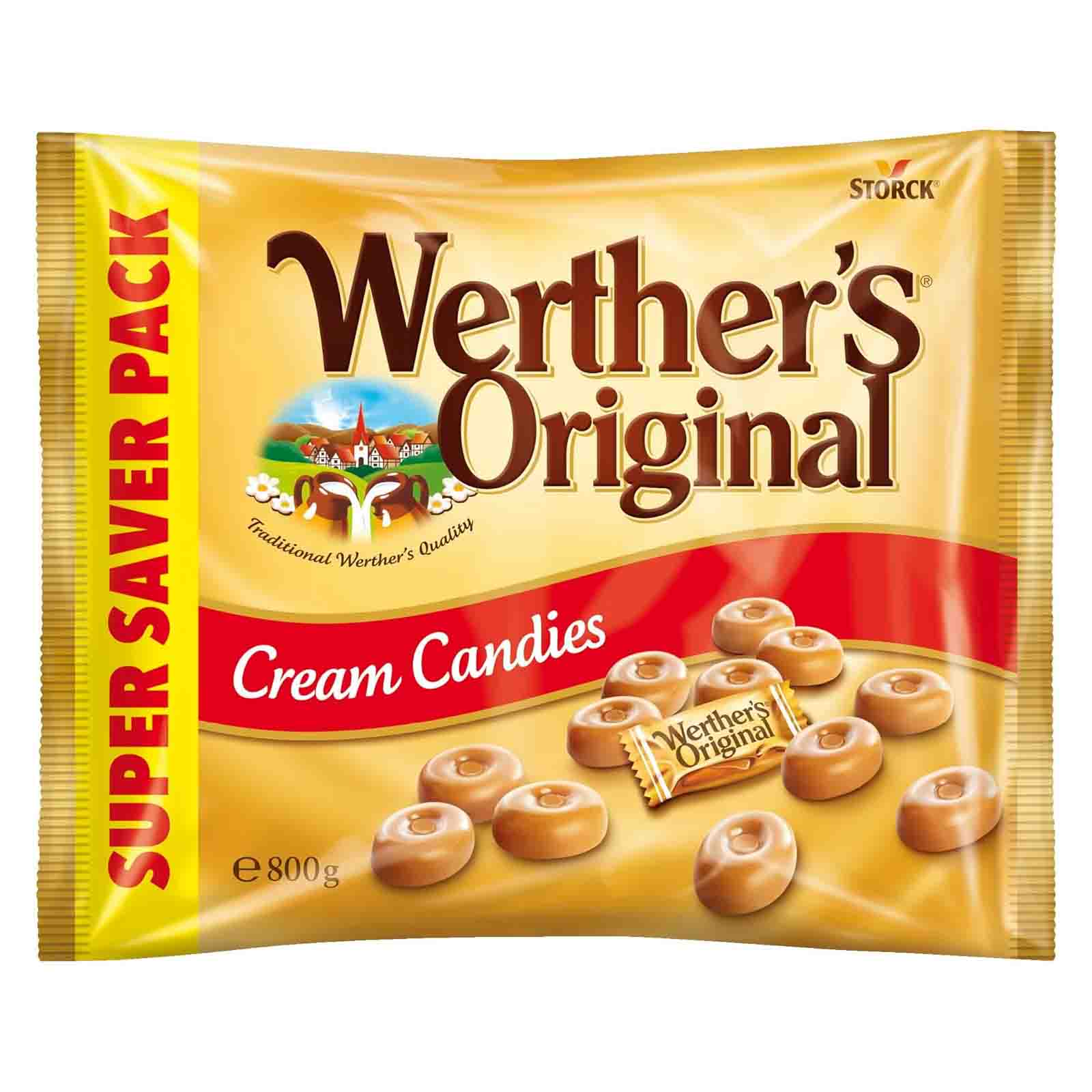 CREAM CANDIES WERTHERS ORIGINAL ( 800 GM )