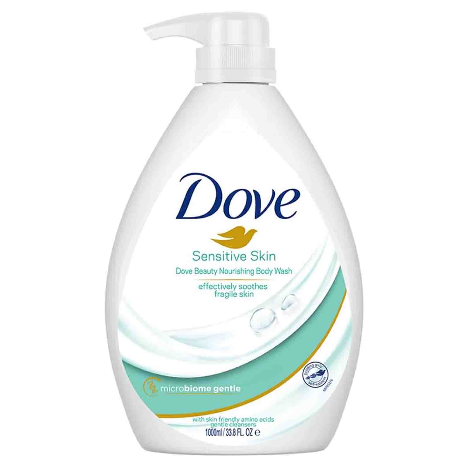 BODY WASH SENSITIVE SKIN DOVE ( 1000 ML )
