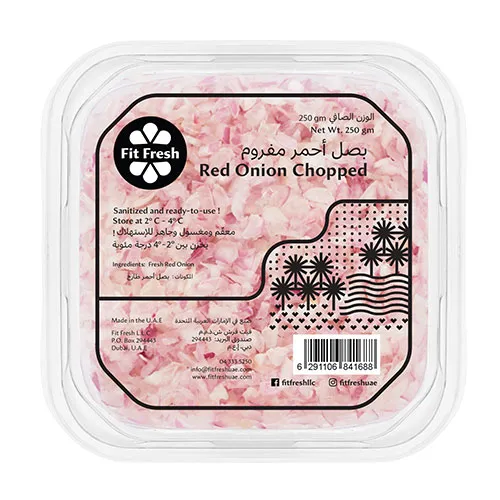 RED ONION CHOPPED ( 250 GM )