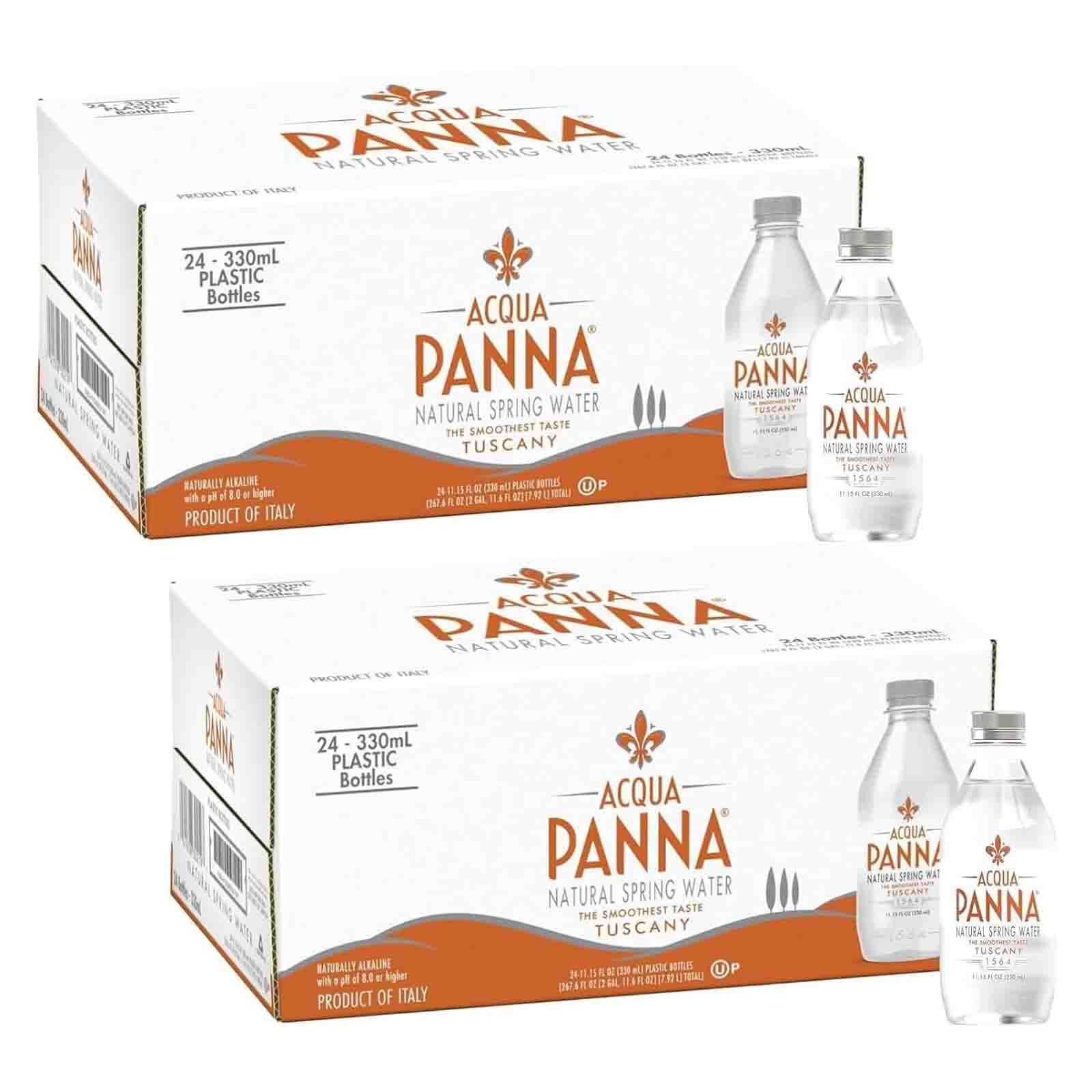 WATER MINERAL PET BOTTLE ACQUA PANNA ( 2 X 24 X 330 ML )