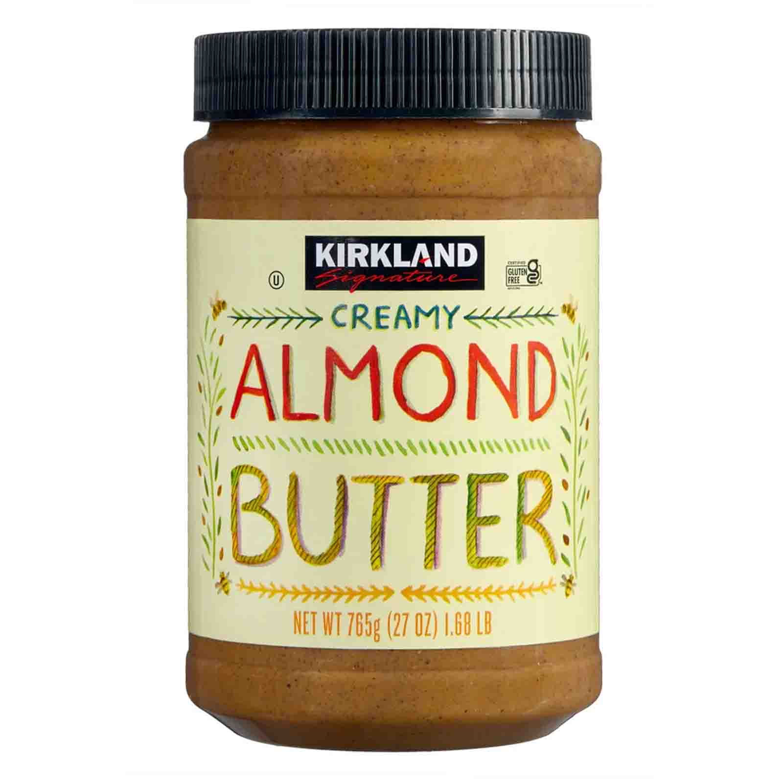 ALMOND BUTTER CREAMY KIRKLAND SIGNATURE ( 765 GM / 27 OZ )