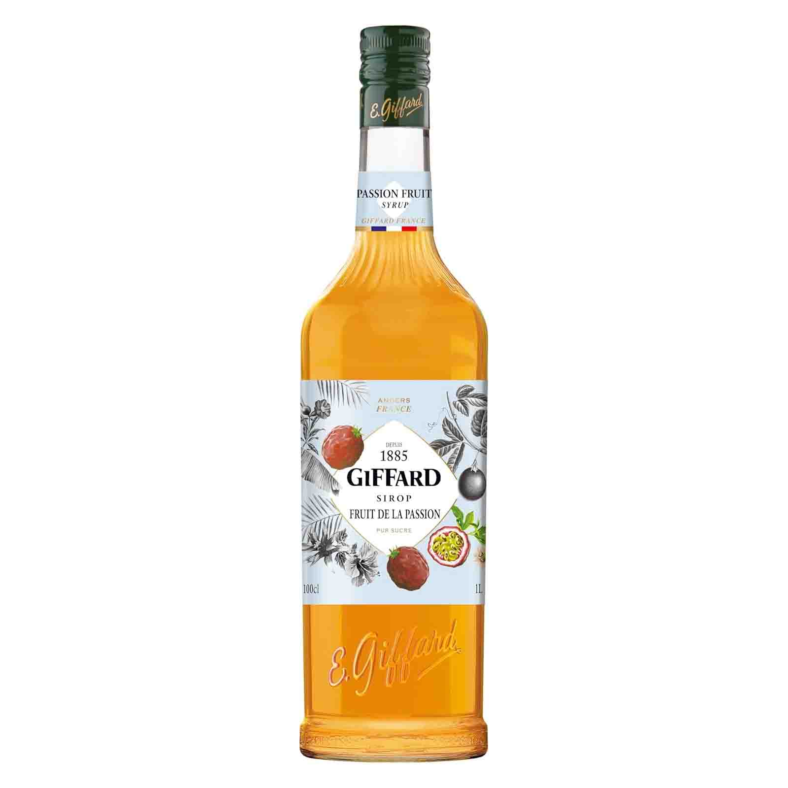SYRUP PASSION FRUIT GIFFARD ( 1 LTR )