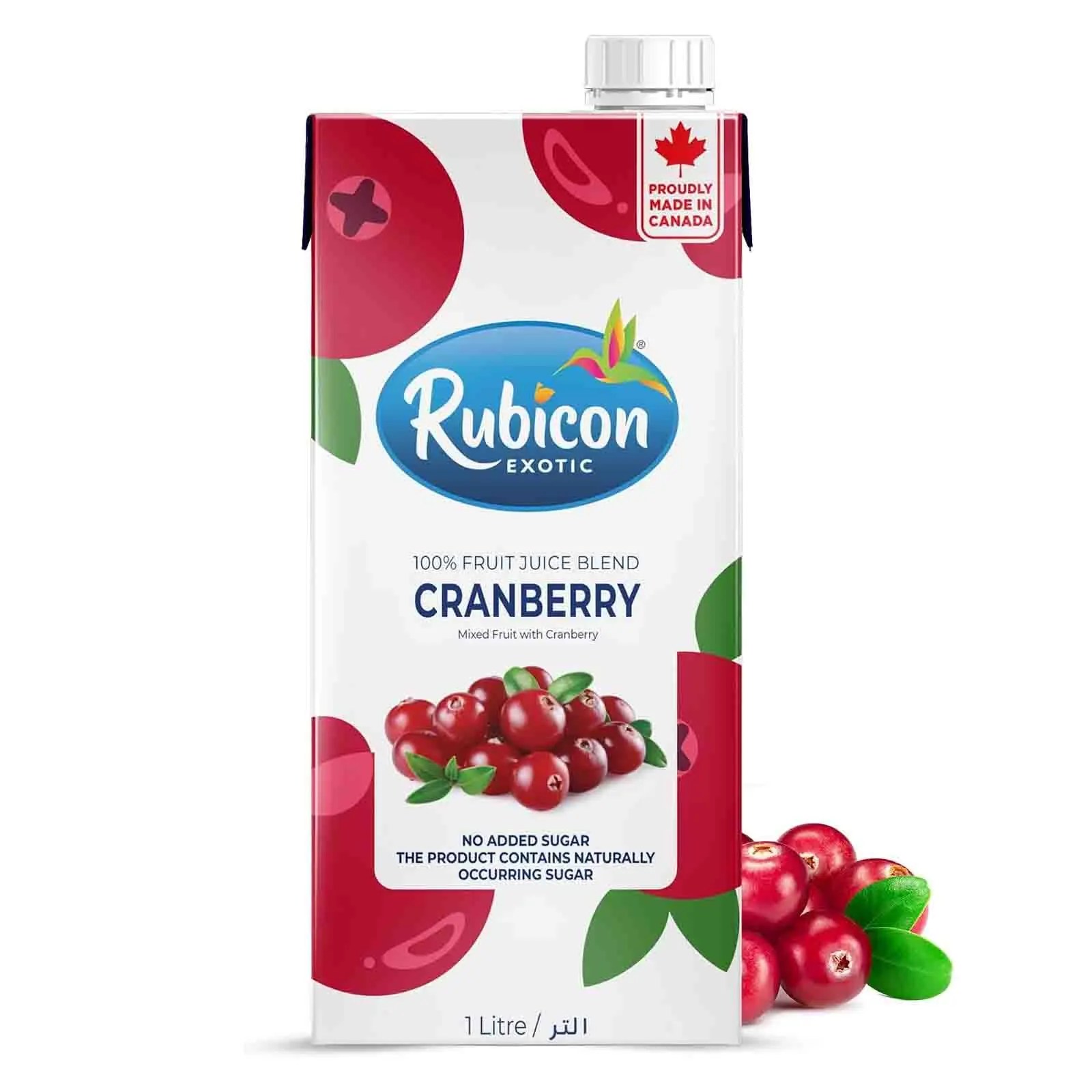 JUICE CRANBERRY RUBICON ( 1 LTR )