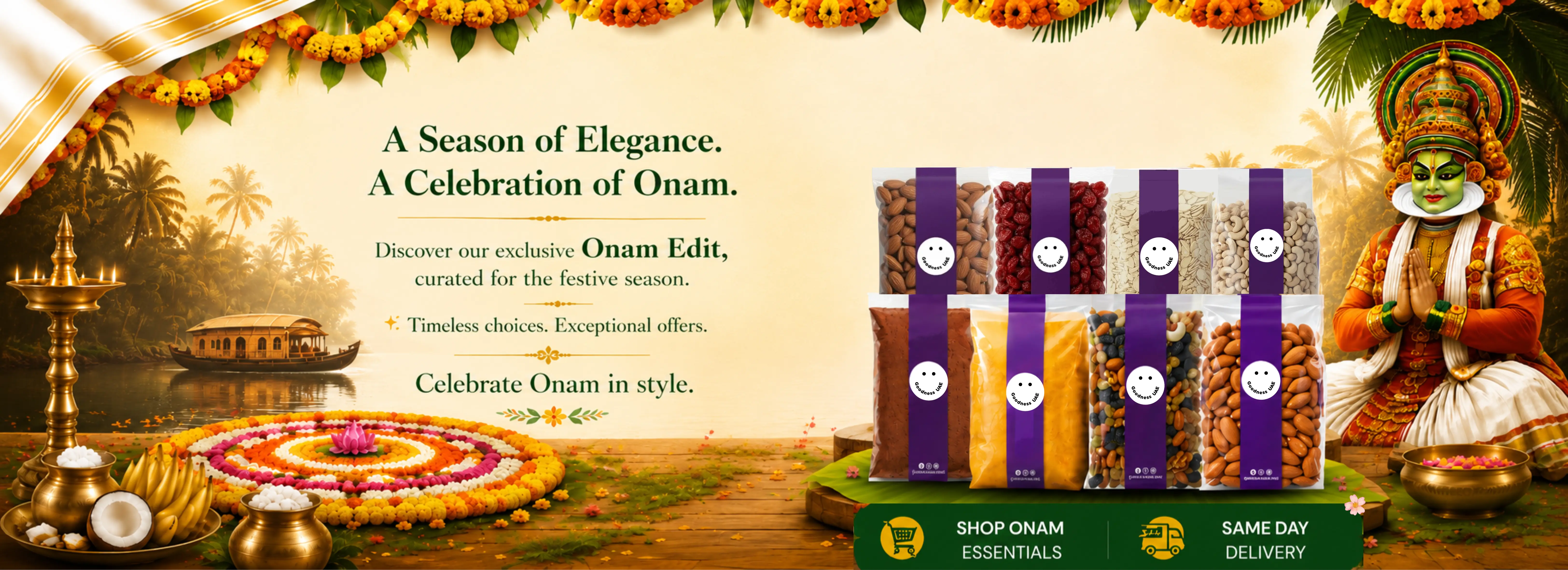 Onam shopping