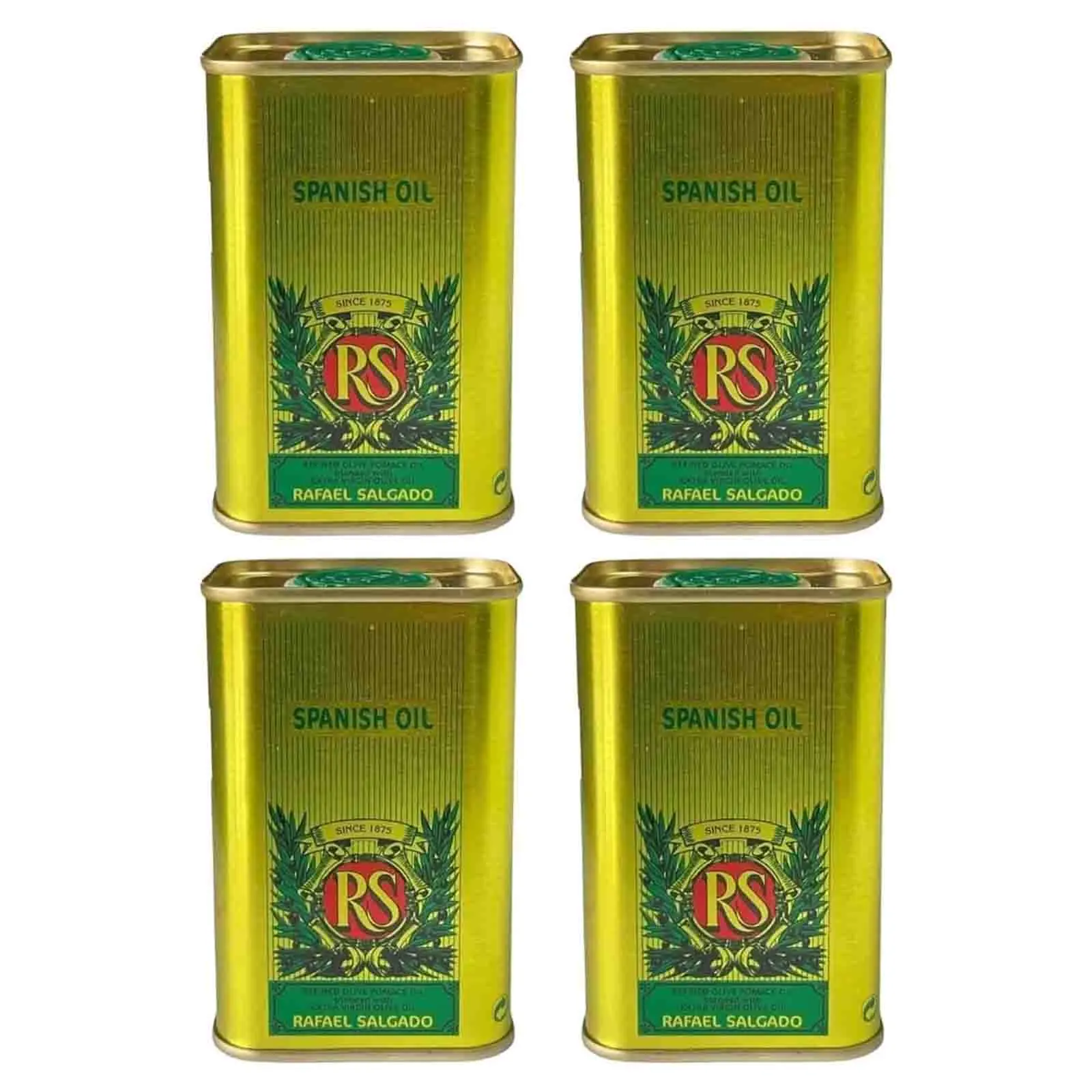 OLIVE OIL TIN SPANISH RS ( 4 X 175 ML )