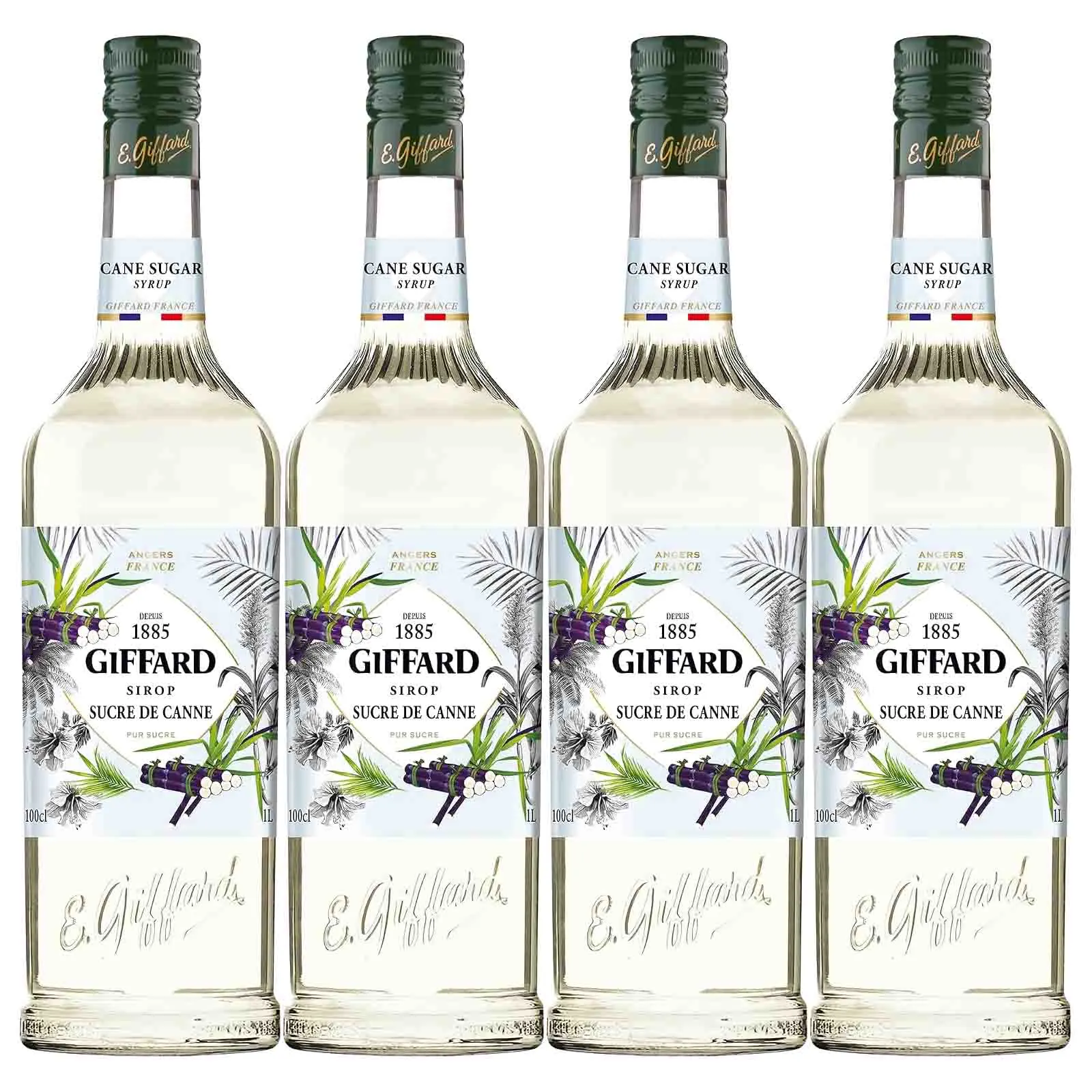 SYRUP SUGARCANE GIFFARD ( 4 X 1 LTR )