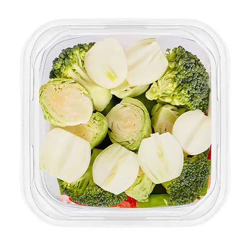  Fit Fresh Veggies-To-Roast 400 g (Freshly-Prepared, Sanitized, Ready-To-Cook, No Preservatives, No Additives)