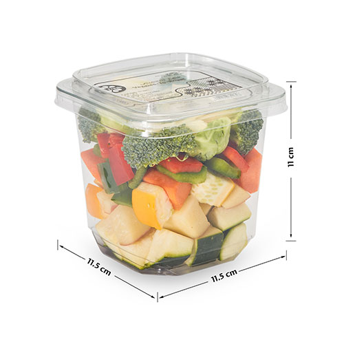  Fit Fresh Veggies-To-Roast 400 g (Freshly-Prepared, Sanitized, Ready-To-Cook, No Preservatives, No Additives)