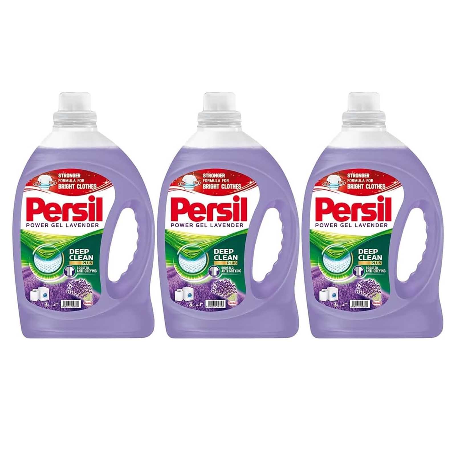 LAUNDRY LIQUID LAVENDER PERSIL ( 3 X 3 LTR )