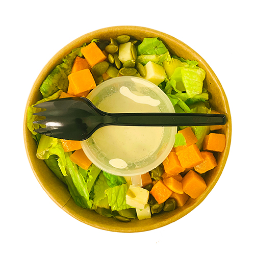  Fit Fresh Roasted Pumpkin & Romaine Salad 150 g (Freshly-Prepared, Sanitized, Ready-To-Eat, No Preservatives, No Additives)