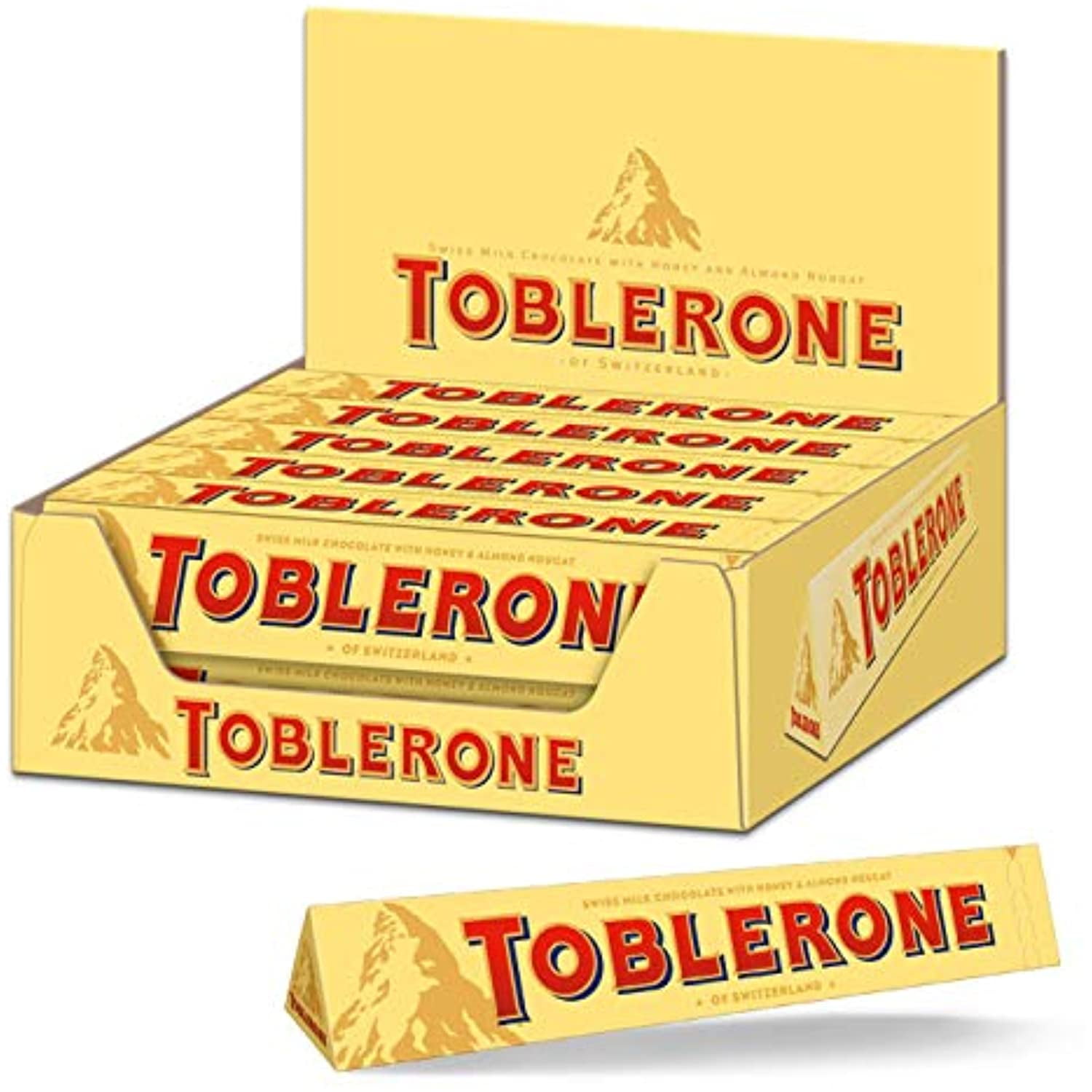  Toblerone Milk Chocolate 4 x 20 x 100 g