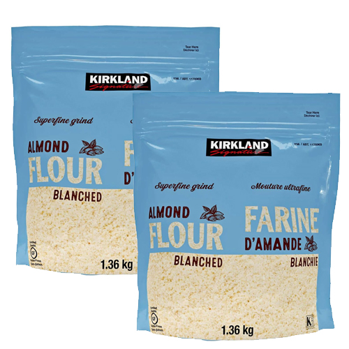 FLOUR ALMOND BLANCHED KIRKLAND ( 2 X 1.36 KG ) 