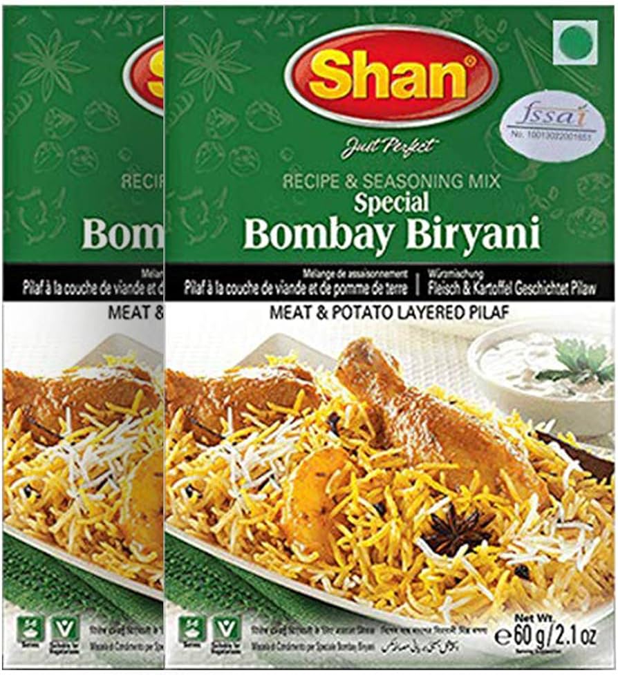 BOMBAY BIRIYANI MASALA SHAN ( 24 X 6 X 60 GM )