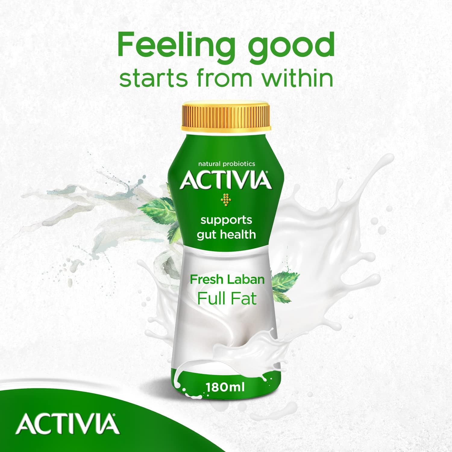  Activia Full Fat Fresh Laban 180ml