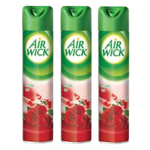 AIR FRESHNER ROSE AIR WICK ( 3 X 300 ml )