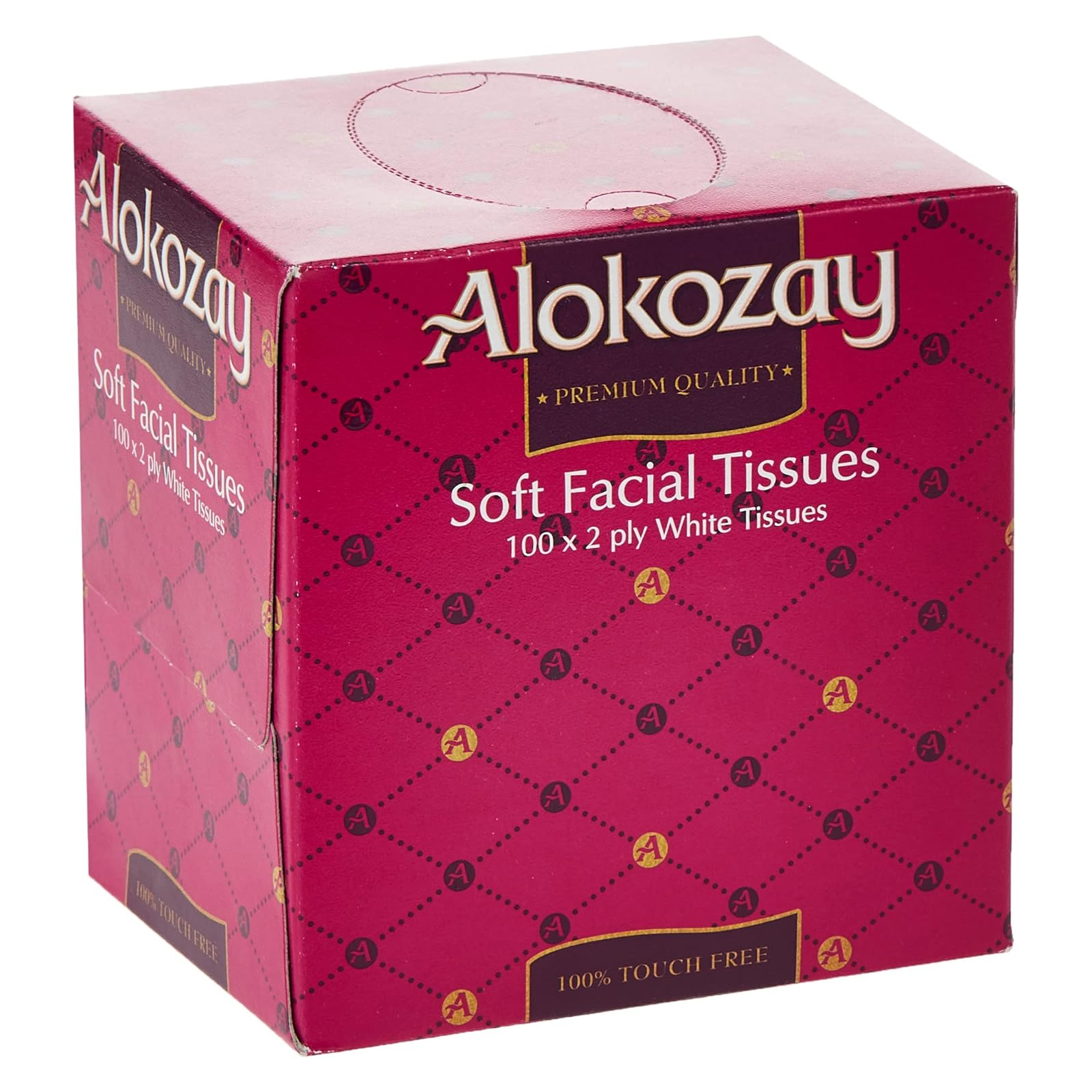  Alokozay Soft Facial Square Tissue 100 x 2 Ply Pc