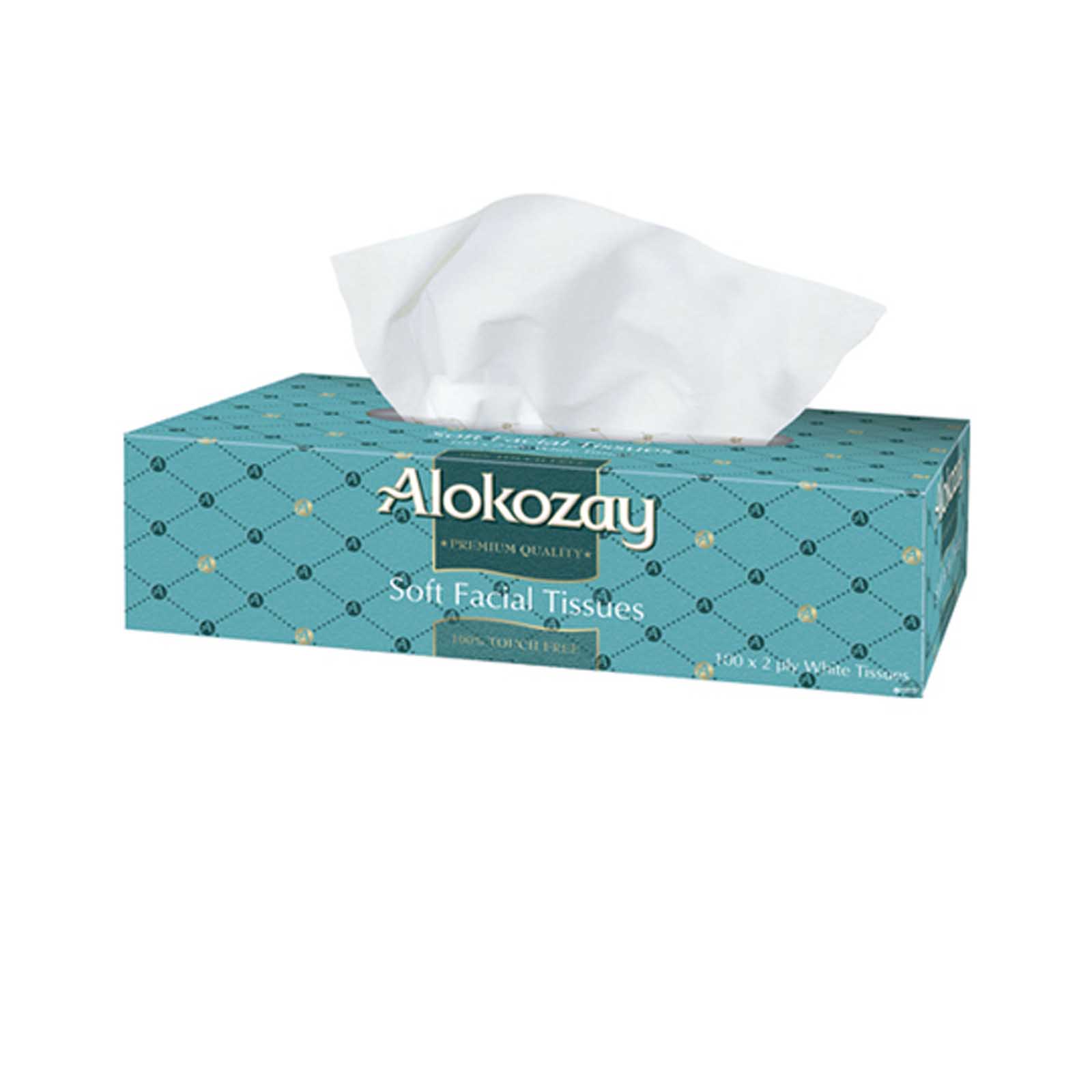  Alokozay Soft Facial Tissues 100 x 2 Ply ( Pc )