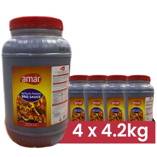 SAUCE BBQ AMAR ( 4 X 4.2 kg )