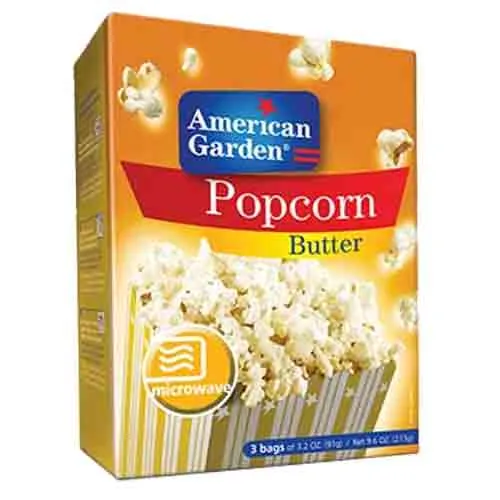 POPCORN BUTTER AMERICAN GARDEN ( 273 GM )