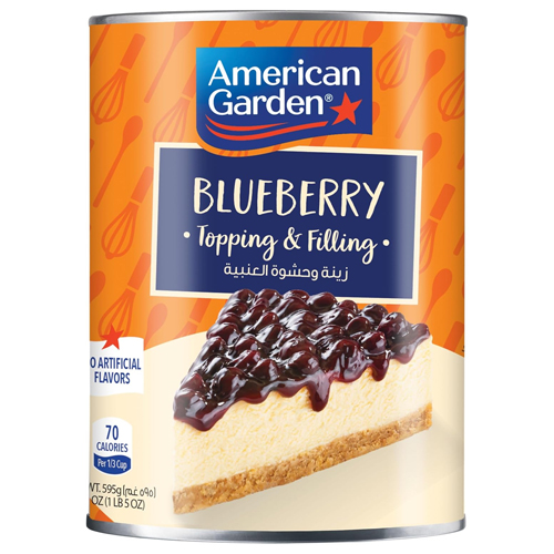  American Garden Blueberry Topping & Filling 595 g