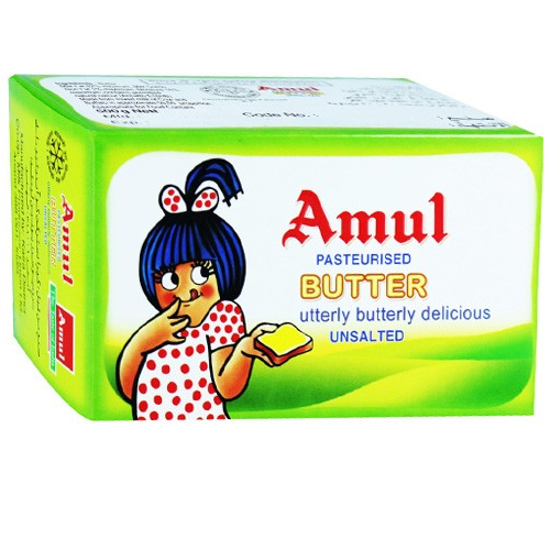 BUTTER UNSALTED AMUL ( 20 X 500 GM )