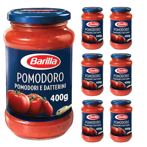  Barilla Tomato Pasta Sauce 6 X 400g