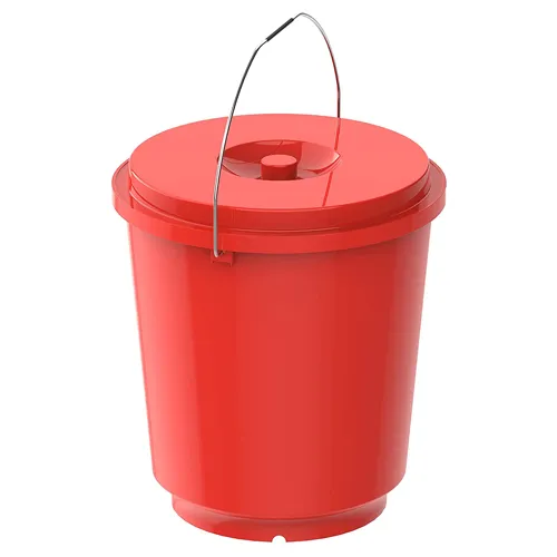  Bucket Red Withlid 20 L Pc