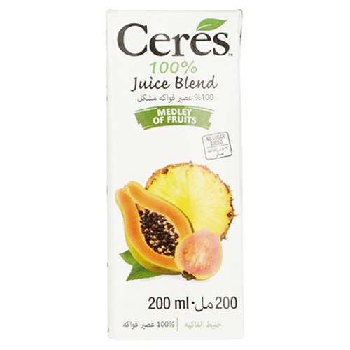 JUICE MEDLEY OF FRUIT CERES ( 200 ML )