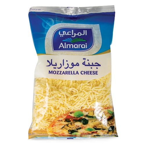 CHEESE MOZZARELLA SHREDDED ALMARAI ( 1 kg )