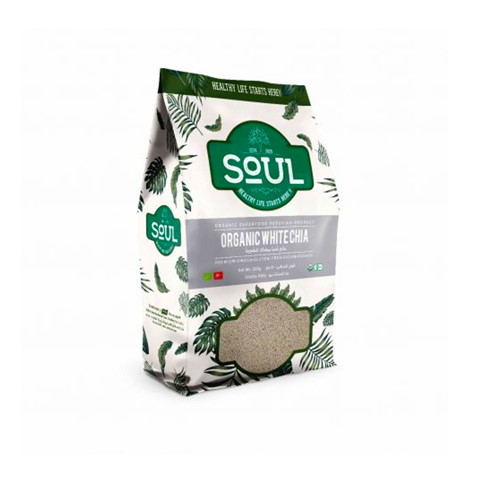 CHIA SEEDS ORGANIC WHITE SOUL ( 500 GM )