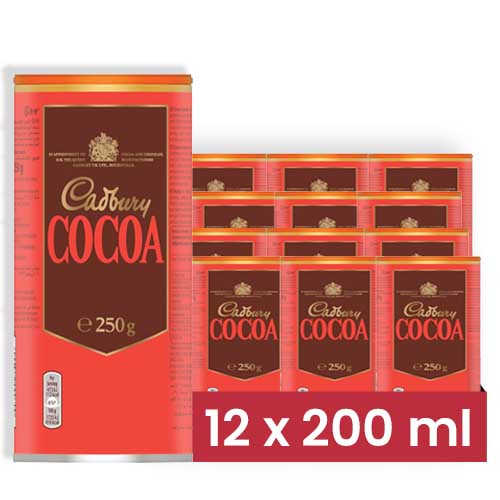  Cadbury Cocoa Powder 12 x 250g