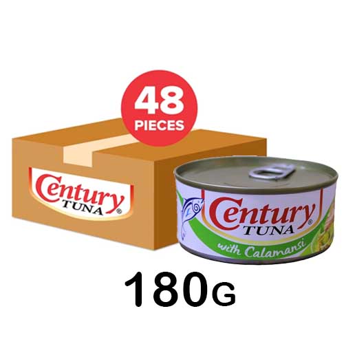 TUNA WITH CALAMANSI CENTURY TUNA ( 48 X 180 gm )