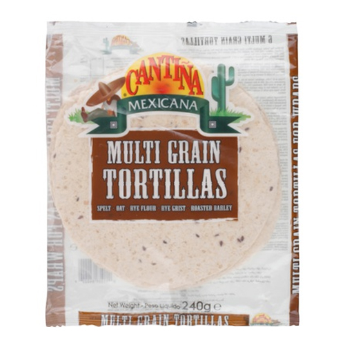 TORTILLA WRAPS MULTI GRAIN CANTINA MEXICANA ( 240 GM )