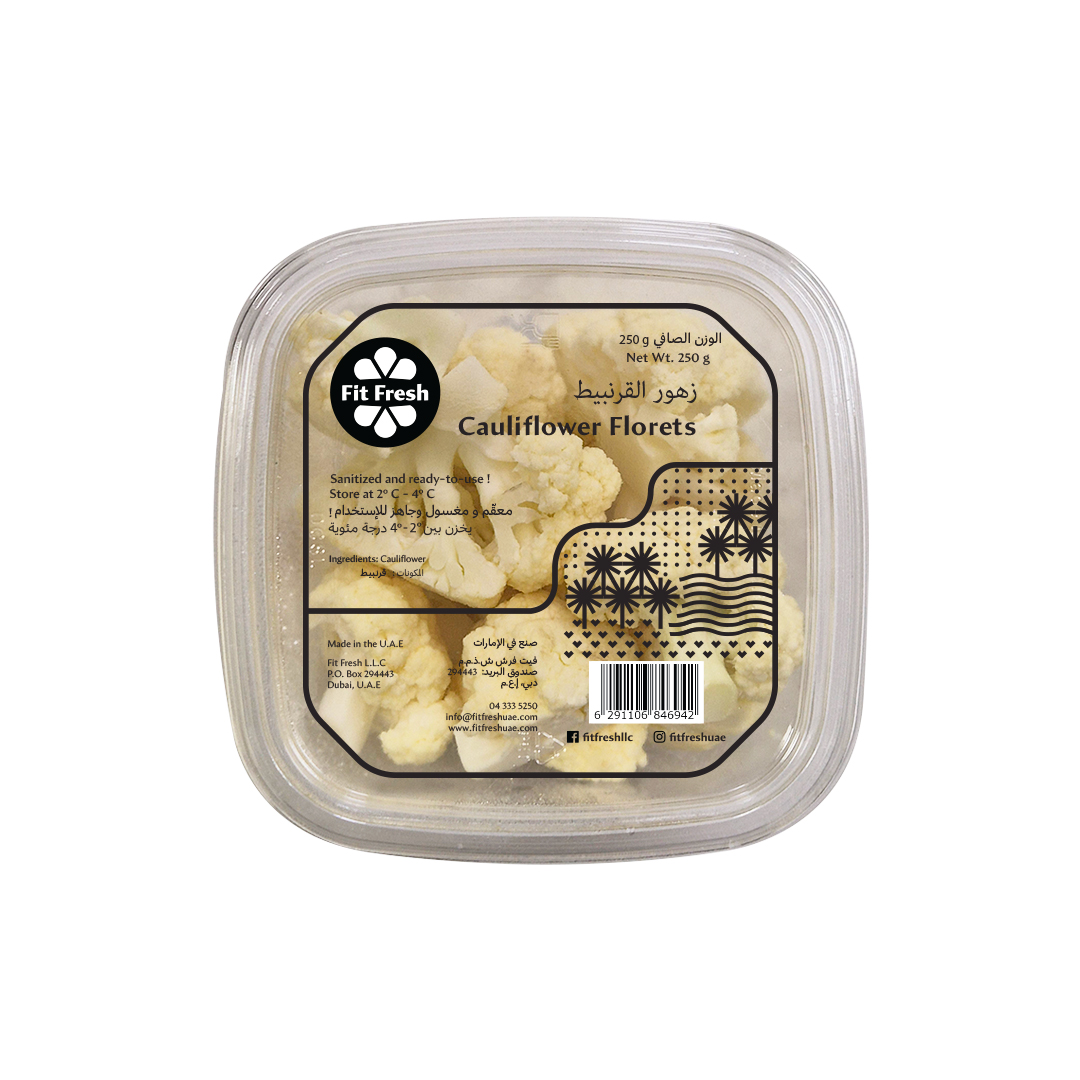 CAULIFLOWER FLORETS ( 250 GM PKT )