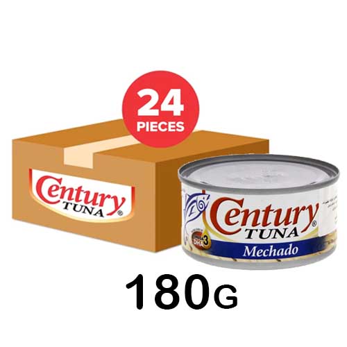  Century Mechado tuna Flakes 24 x 180 g