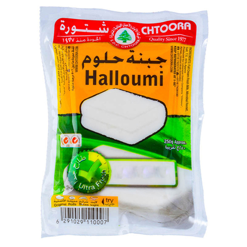 CHEESE HALLOUMI VACUUM PACKING CHTOORA ( 250 GM )